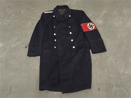 Reproduction SS Leaders' Black Overcoat