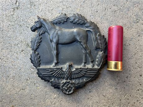 German Horse Breeding Award Plaque