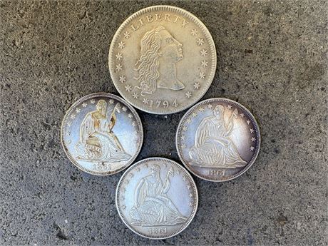 Reproduction Early US and Confederate Coins