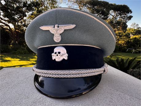 Waffen SS Officer Visor, SS Historical Specimen