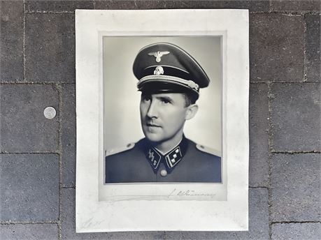 Large Format SS Officer Portrait
