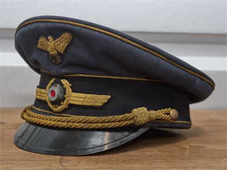 Reichsluftschutz General's Rank Visor Cap