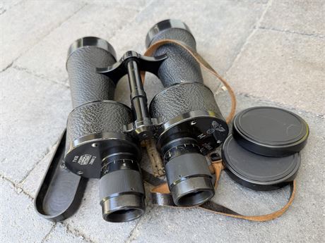 Wetzlar Eleitz 7x50 Binoculars, Wehrmacht Issue