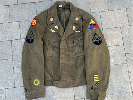 World War II U.S. Army Ike Jacket, 10th Mountain Division