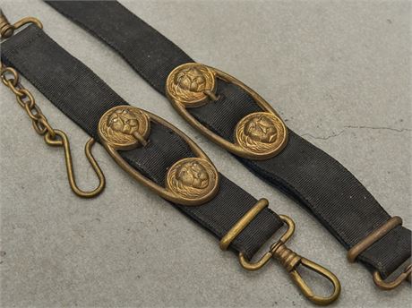 Set of Kriegsmarine Officers' Dagger/Sword Hangers