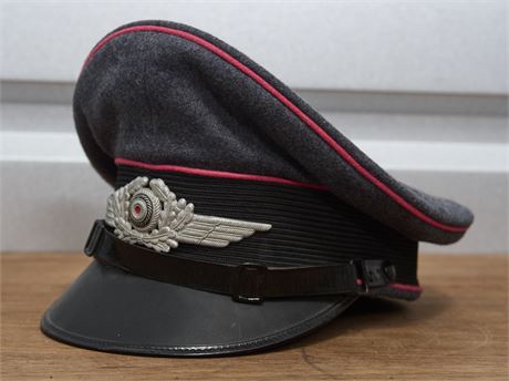 Reproduction Luftwaffe NCO/EM Visor Cap
