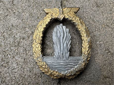 Kriegsmarine Minesweeper Badge