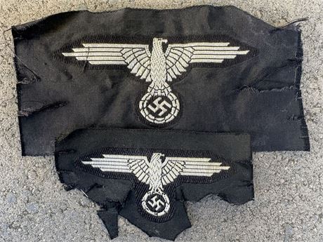 German WWII Waffen-SS Eagles