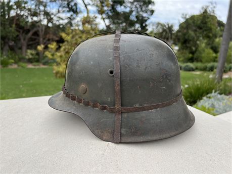 M42 Corrugated Iron Camouflage Helmet
